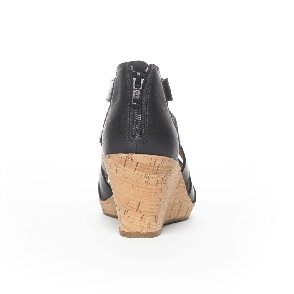 Rockport Sandaler Dam Svarta - Briah Gladiator - CWVUH5420